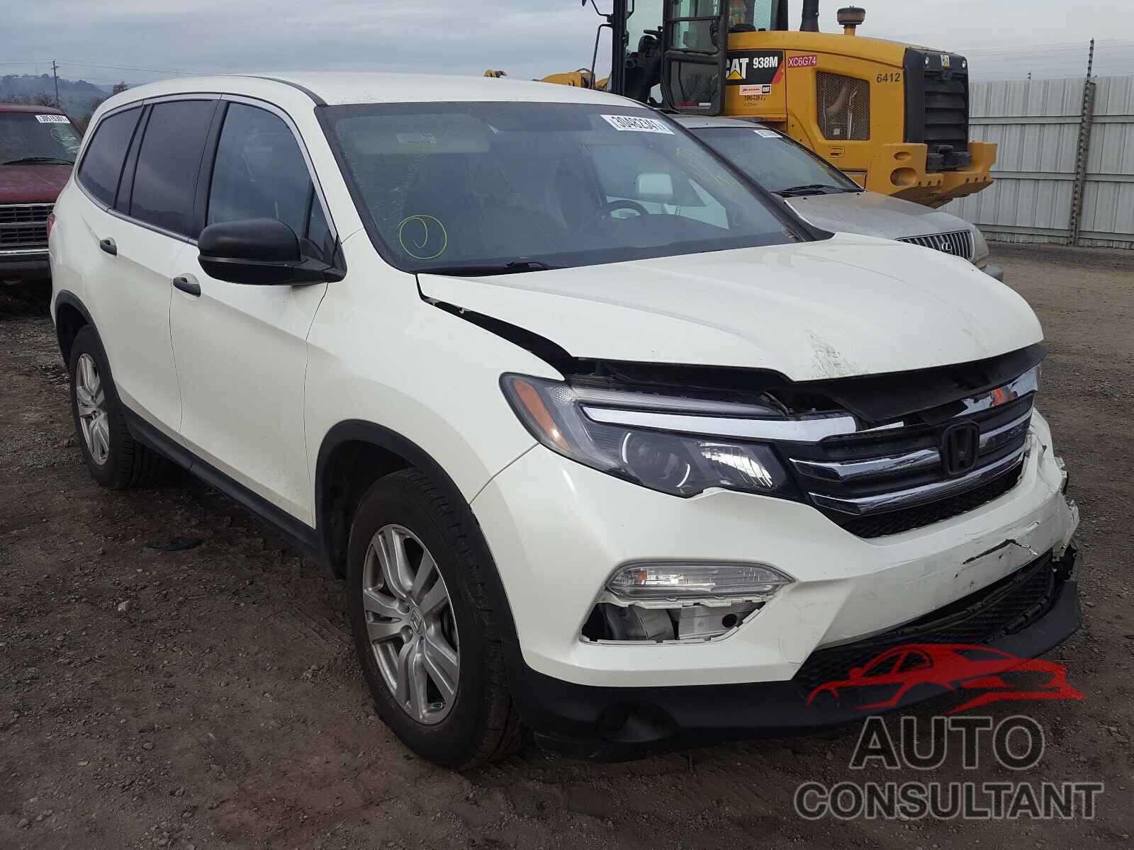 HONDA PILOT 2016 - 5FNYF6H17GB038449