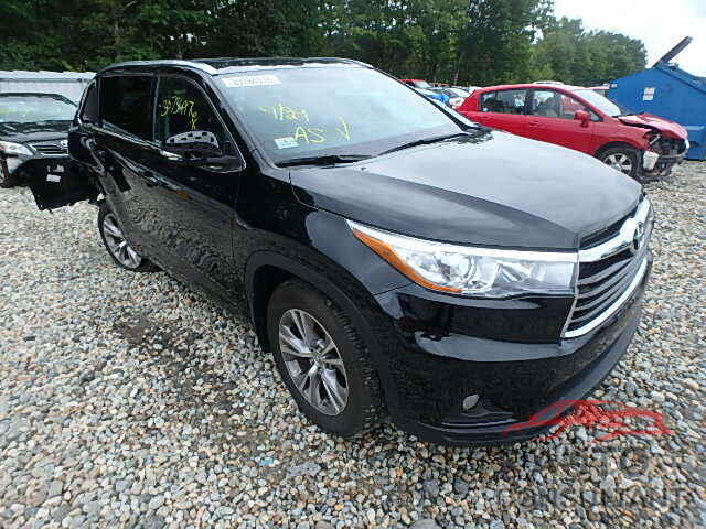TOYOTA HIGHLANDER 2015 - 5TDJKRFH1FS159275