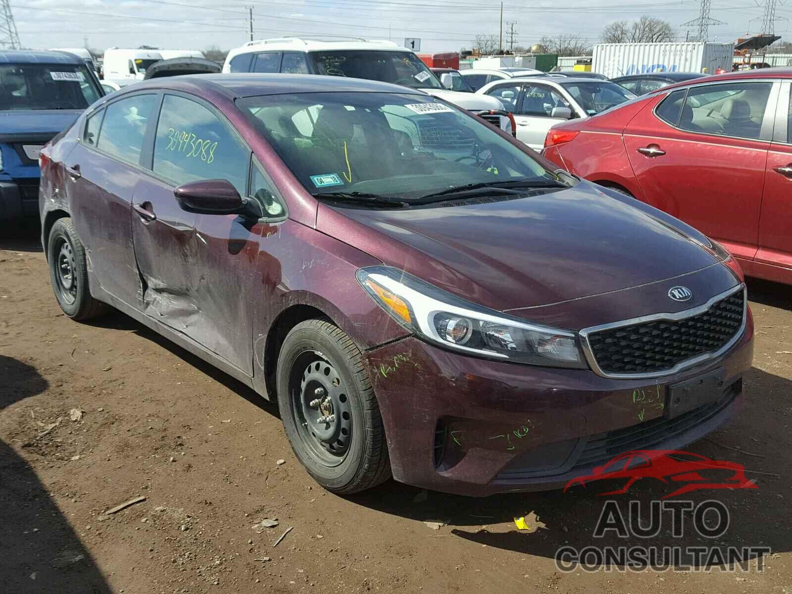 KIA FORTE 2017 - JM1GL1TY7K1507388