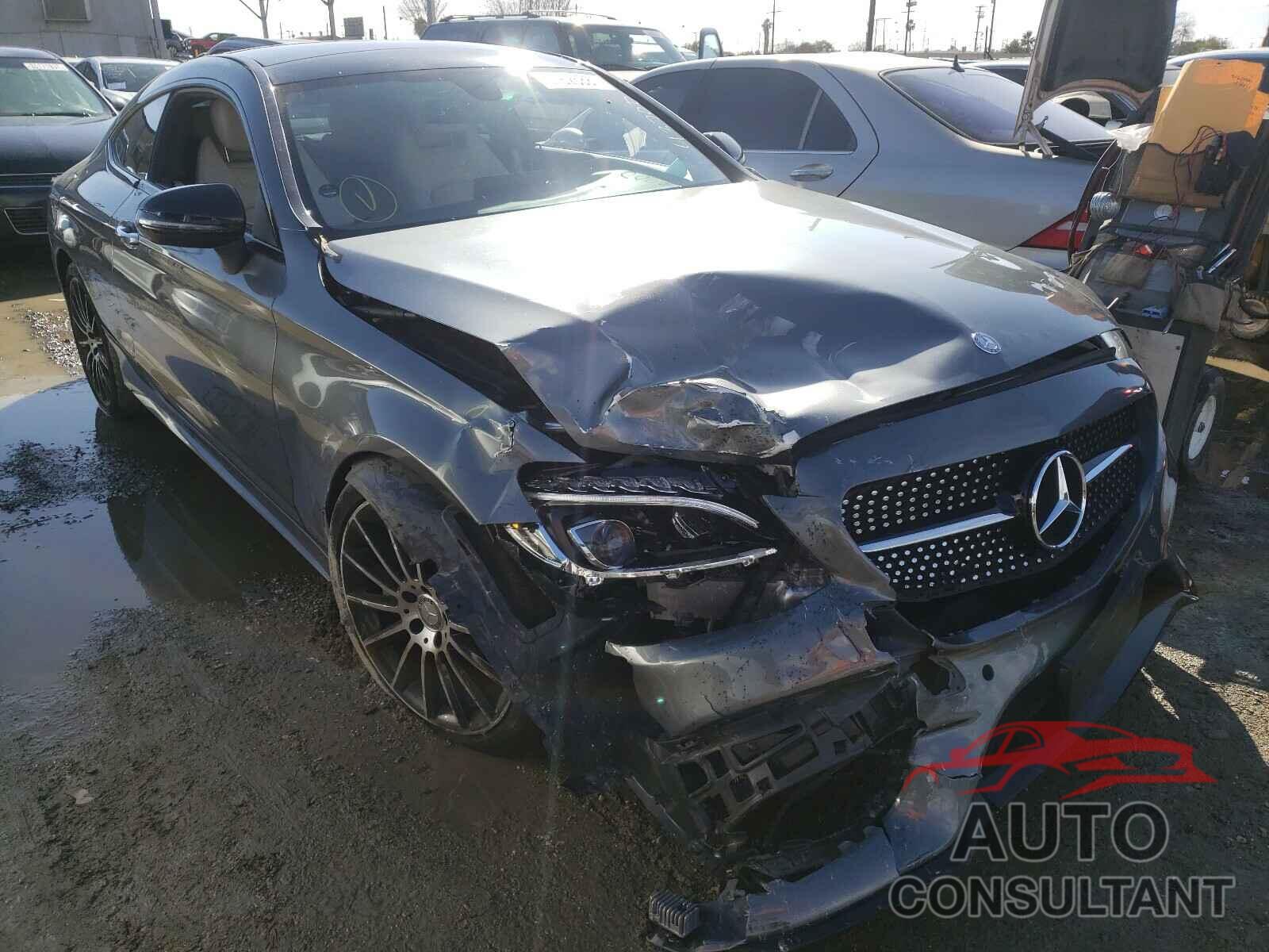 MERCEDES-BENZ C CLASS 2017 - WDDWJ4JB6HF362072