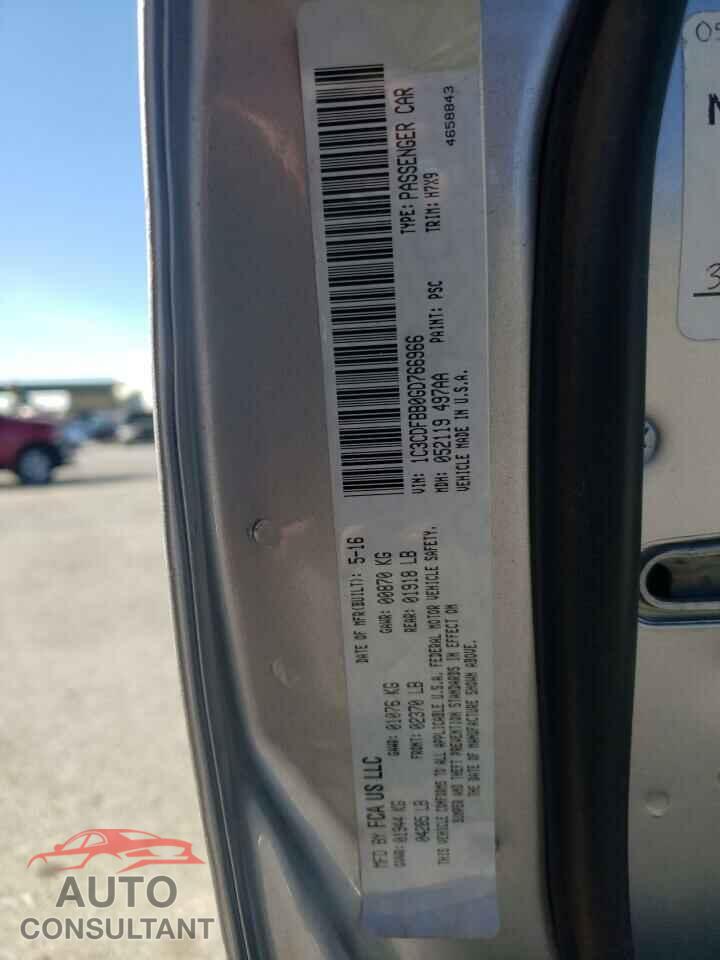 DODGE DART 2016 - 1C3CDFBB0GD766966