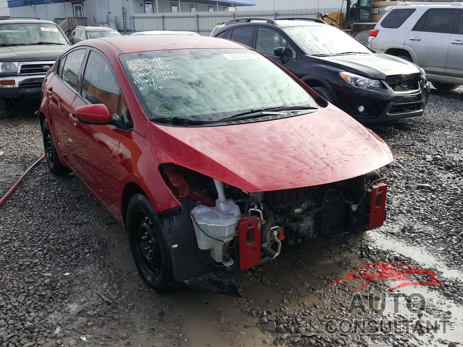 KIA FORTE 2016 - KNAFK4A67G5495516