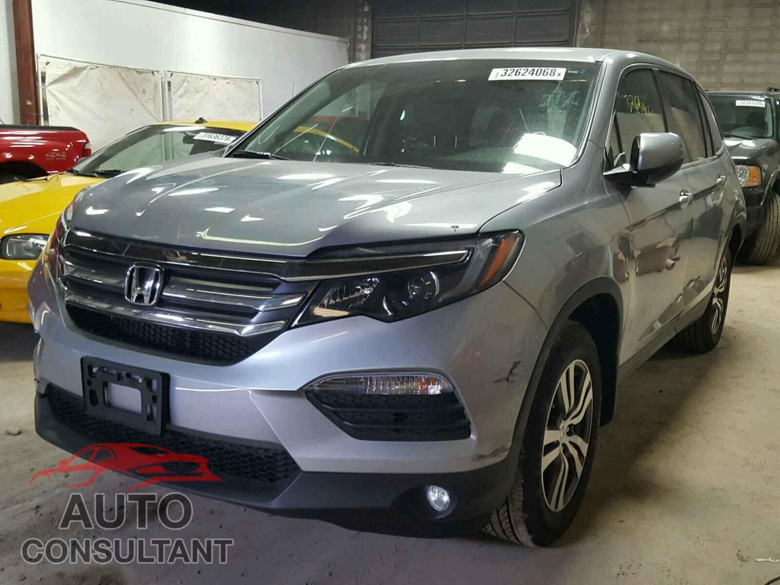 HONDA PILOT EXL 2017 - JTDBVRBD2JA004190