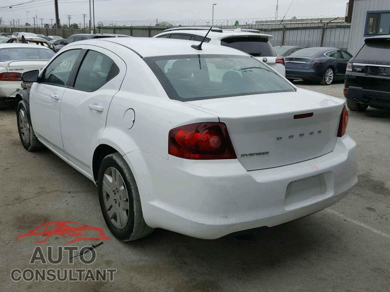 DODGE AVENGER 2012 - 1V2ME2CA8MC238815