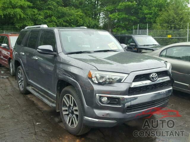 TOYOTA 4RUNNER 2017 - JTEBU5JR9H5416386