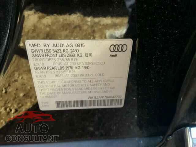 AUDI Q5 2016 - 00GFC2F67KH565404