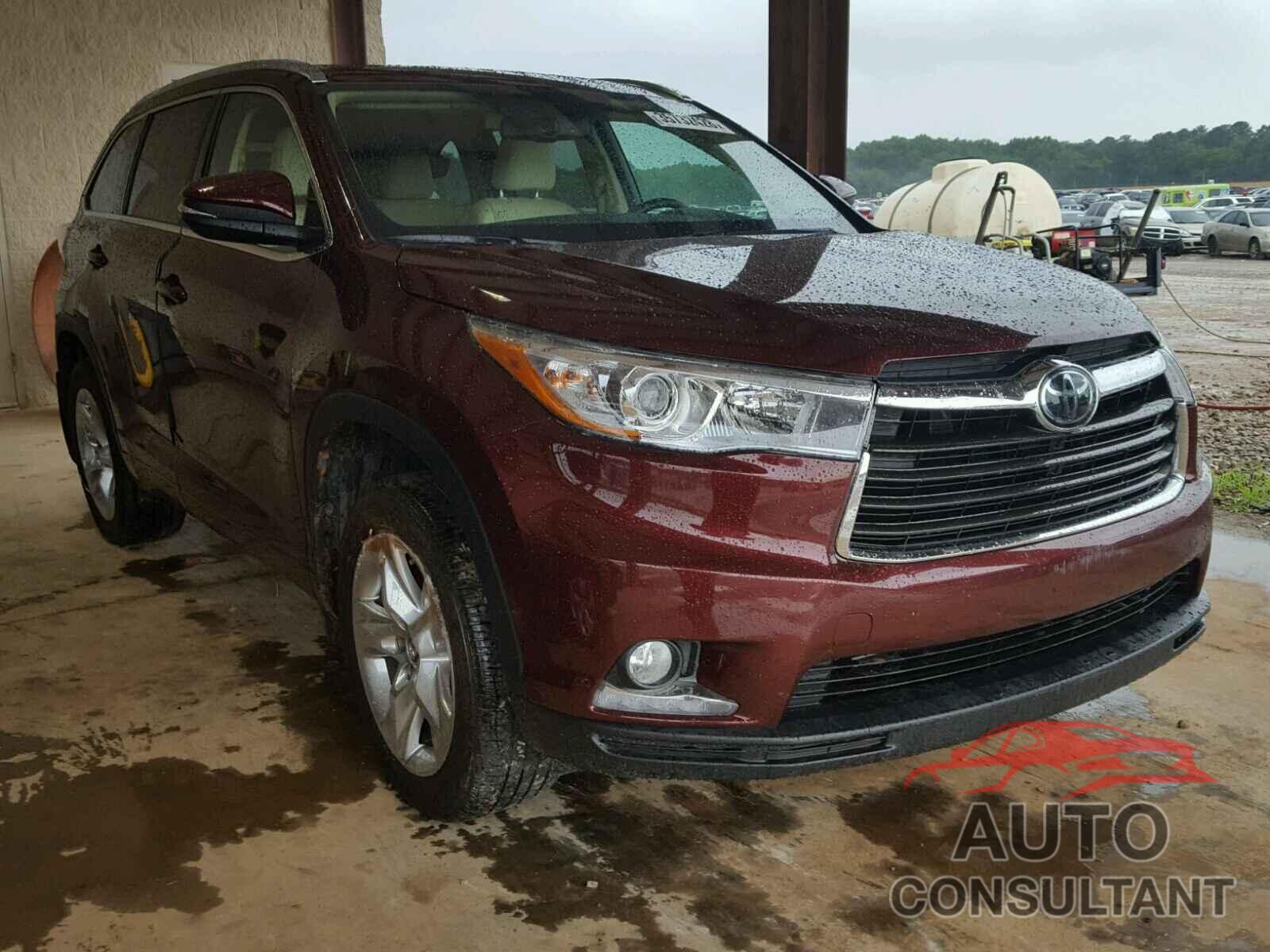 TOYOTA HIGHLANDER 2016 - 5TDDKRFH5GS260947