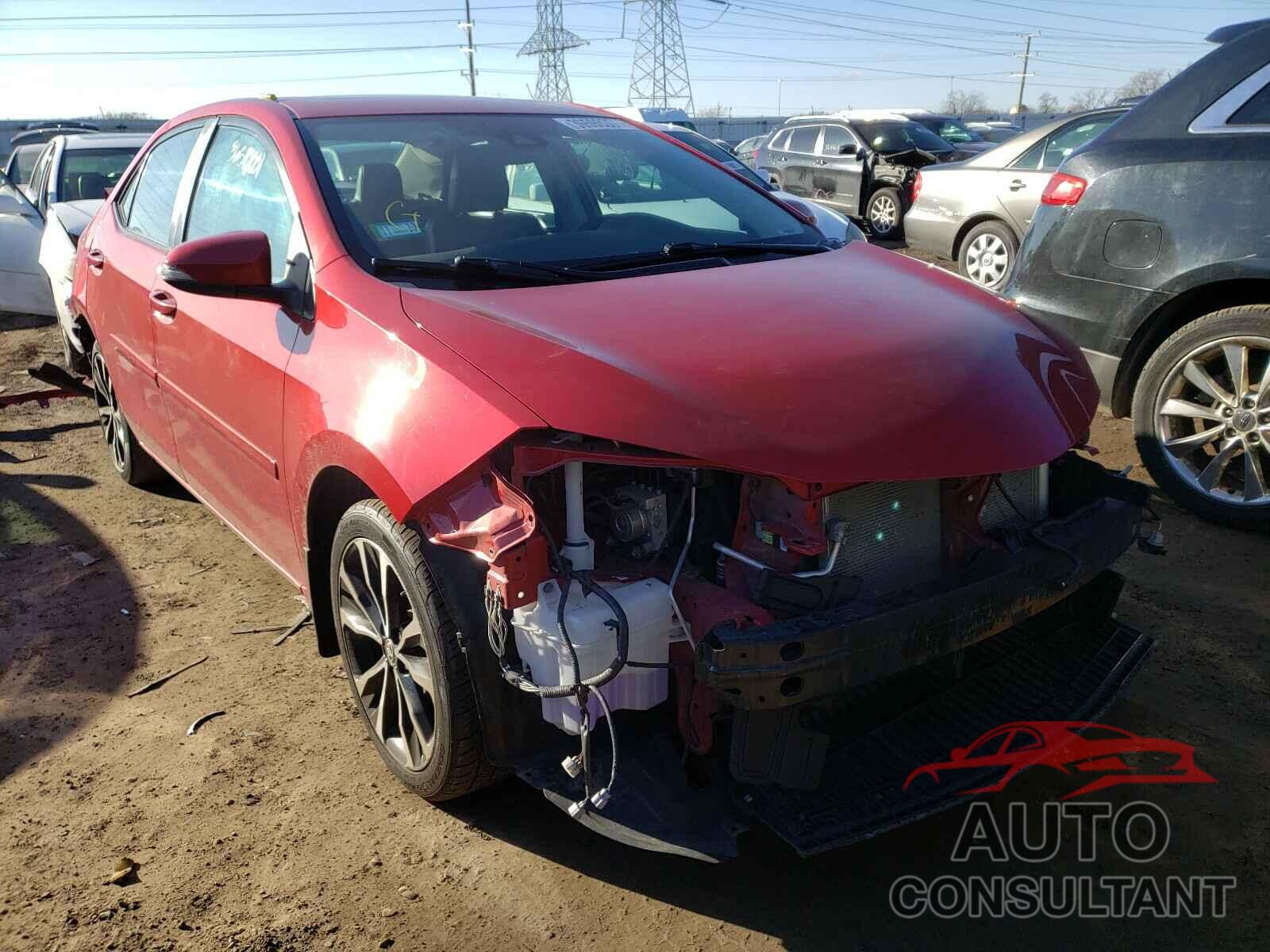 TOYOTA COROLLA 2017 - 2T1BURHEXHC776333