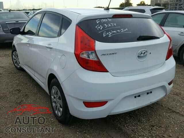 HYUNDAI ACCENT 2015 - KMHCT5AE3FU202503