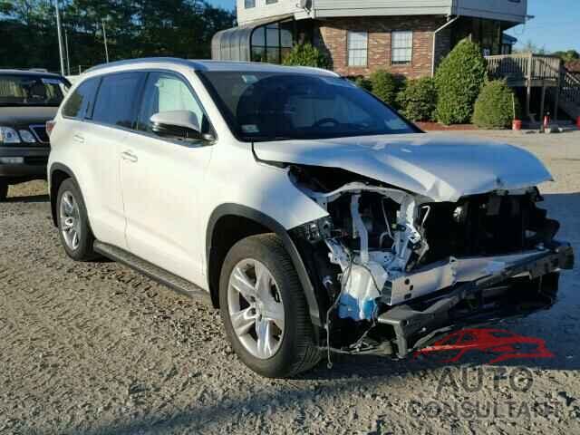 TOYOTA HIGHLANDER 2015 - 5TDDKRFH6FS121683