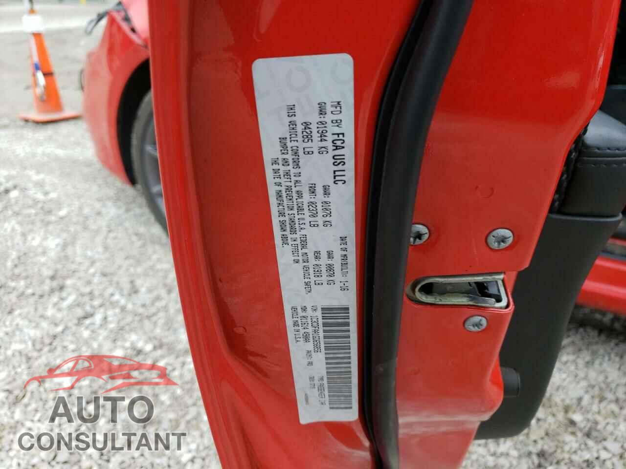 DODGE DART 2016 - 1C3CDFAA1GD656856