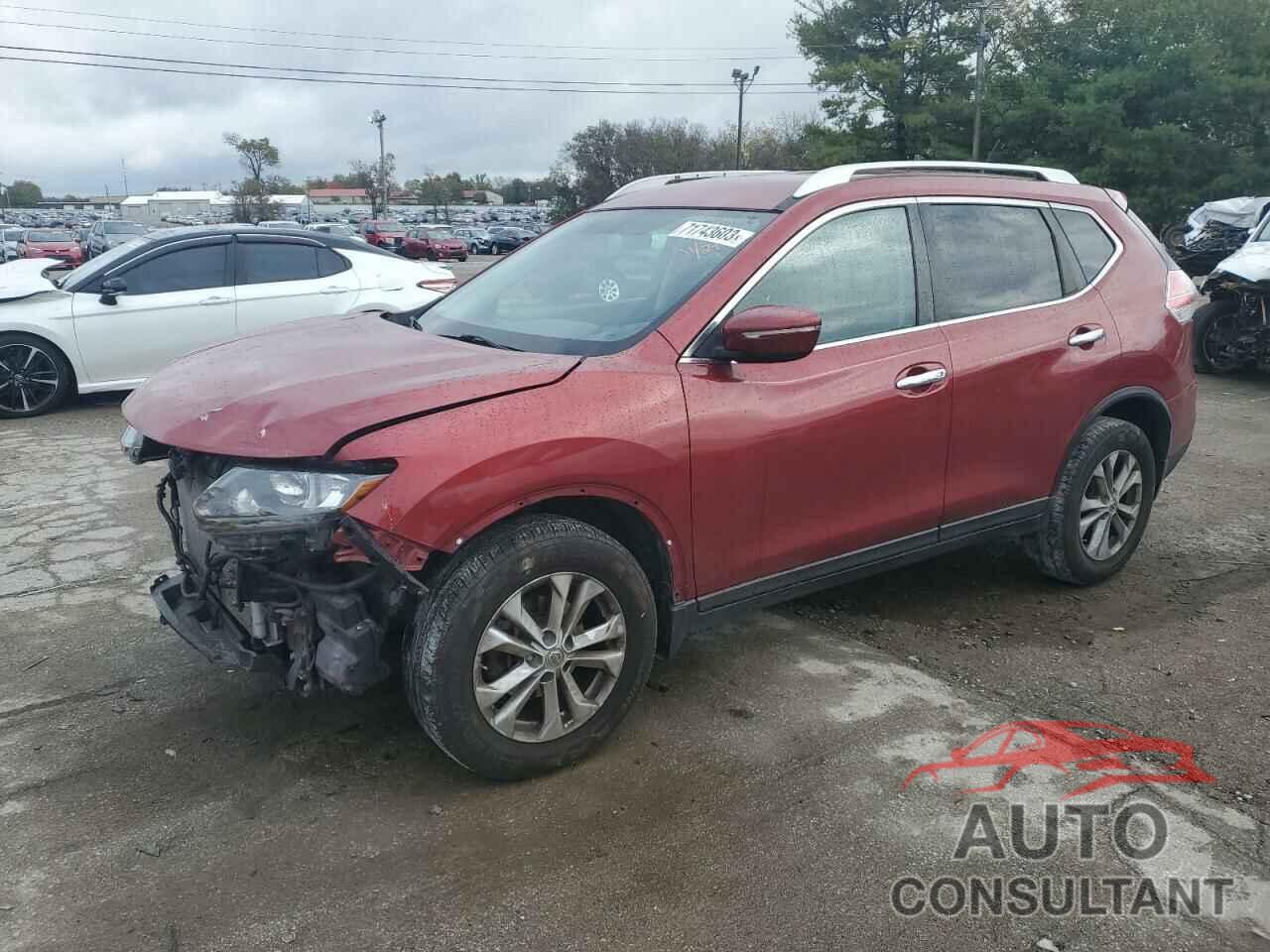NISSAN ROGUE 2015 - KNMAT2MT7FP537170