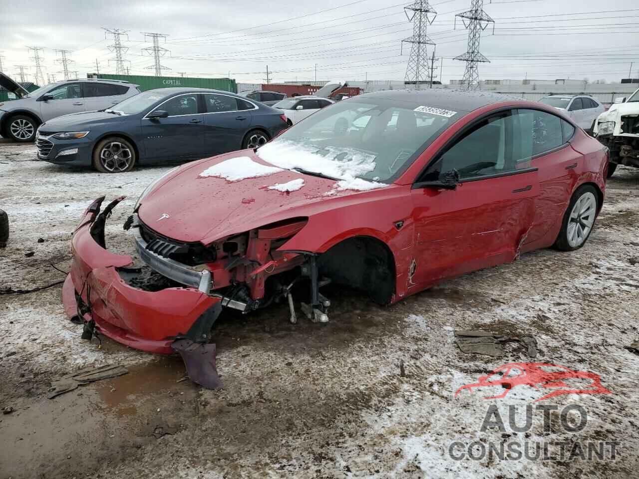 TESLA MODEL 3 2022 - 5YJ3E1EA2NF303781