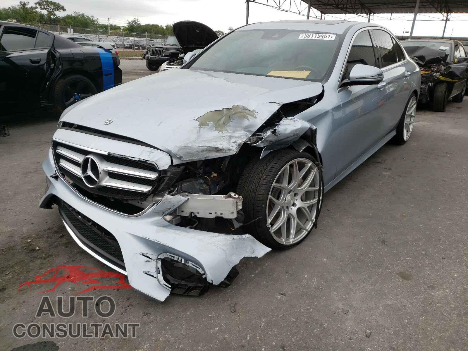 MERCEDES-BENZ E CLASS 2018 - WDDZF4JB0JA371996
