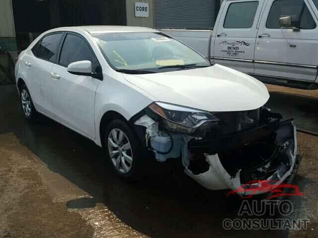 TOYOTA COROLLA 2016 - 2T1BURHEXGC649354