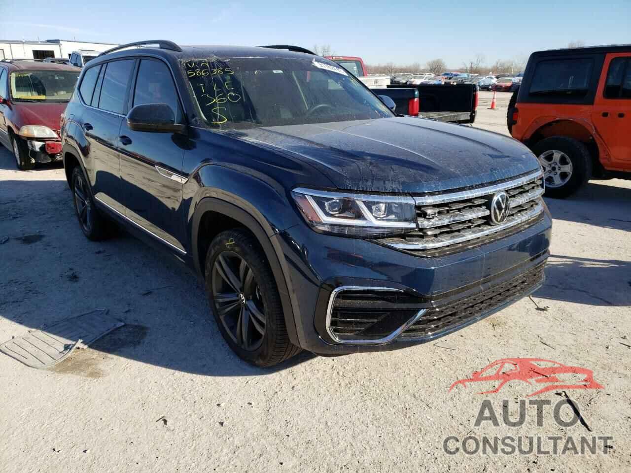 VOLKSWAGEN ATLAS 2021 - 1V2RR2CA3MC586385