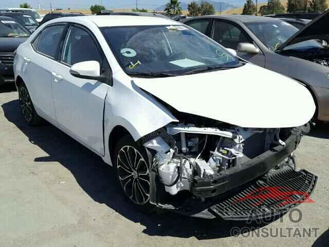 TOYOTA COROLLA 2016 - 5YFBURHE2GP476803