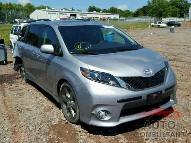 TOYOTA SIENNA 2015 - 5TDXK3DC3FS653460