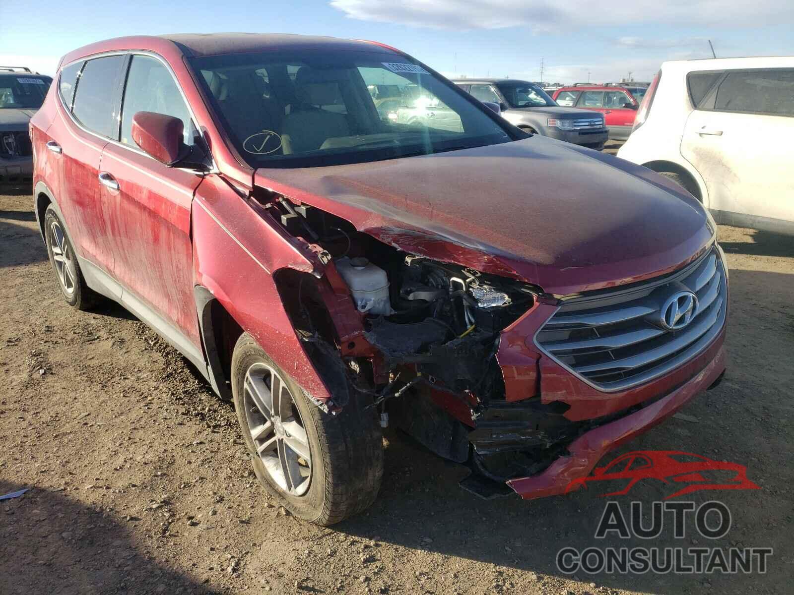 HYUNDAI SANTA FE 2017 - 5XYZTDLB1HG496189