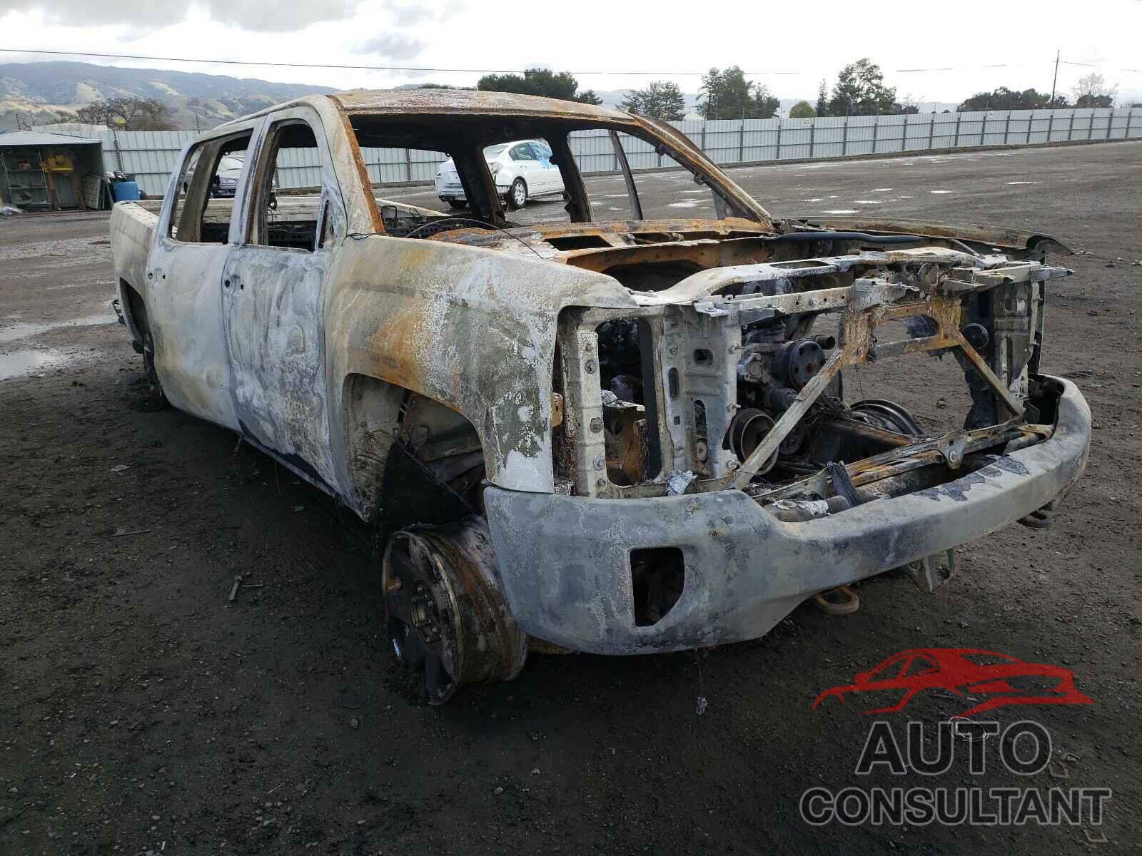 CHEVROLET SILVERADO 2018 - 3GCUKREC9JG504353