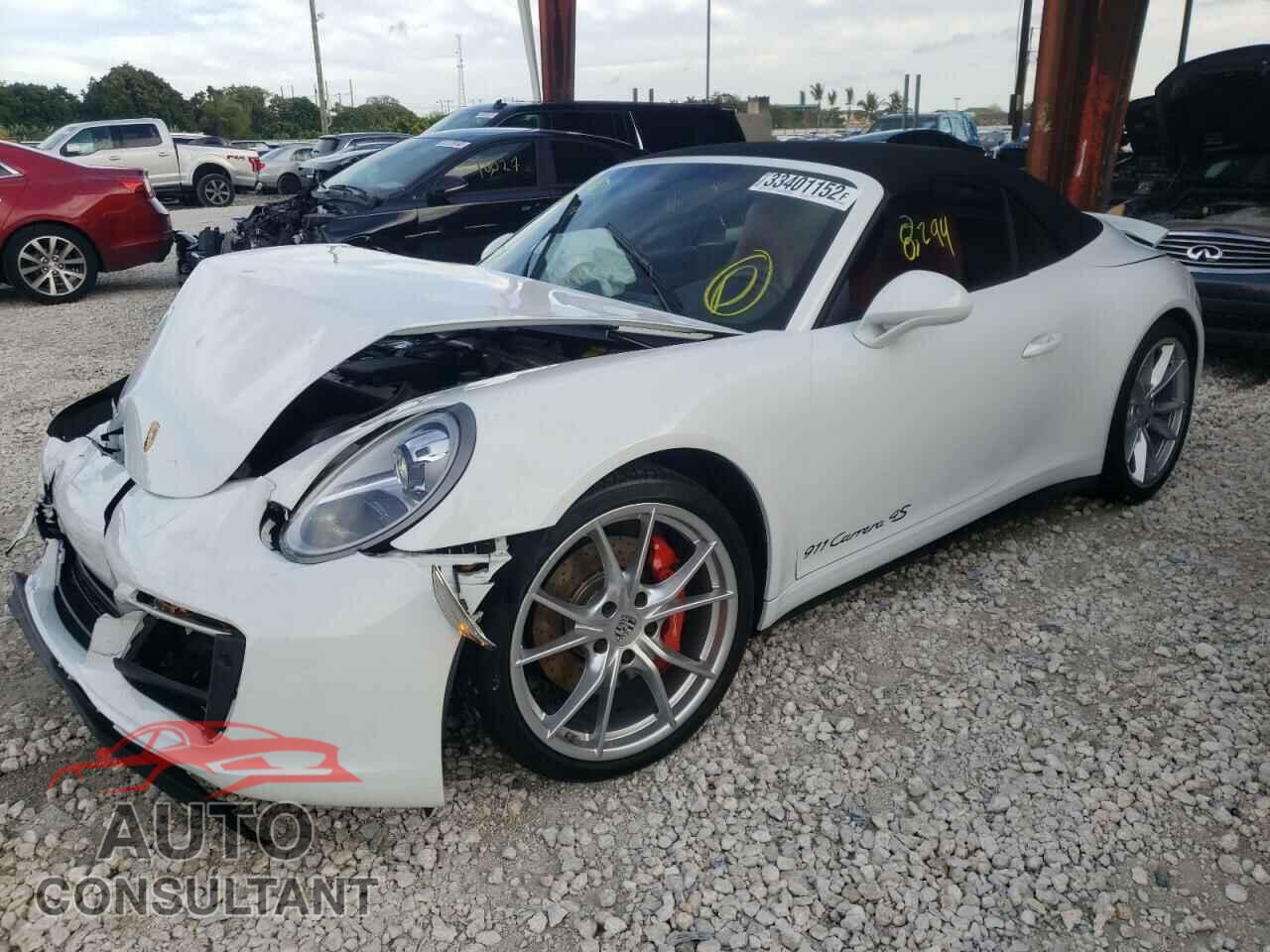 PORSCHE 911 2017 - WP0CB2A9XHS154943