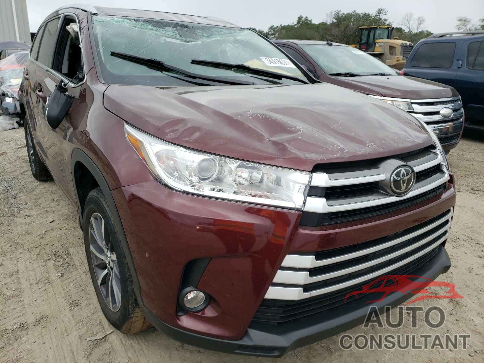 TOYOTA HIGHLANDER 2017 - 5TDKZRFH3HS223285
