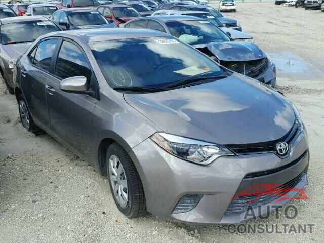 TOYOTA COROLLA 2016 - 2T1BURHE7GC553195