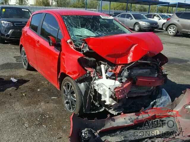 TOYOTA YARIS 2015 - VNKKTUD30FA036325