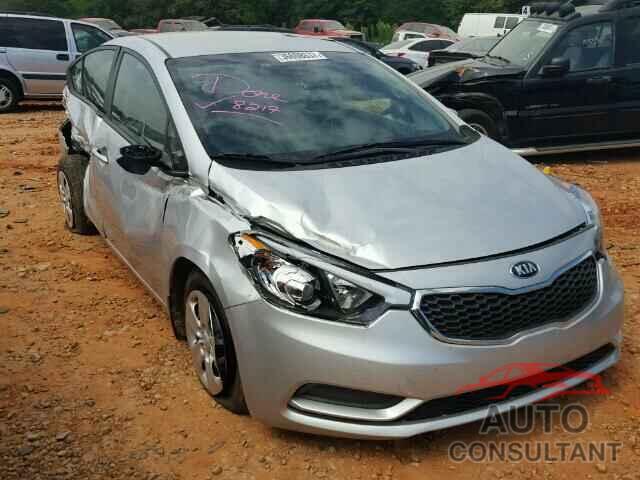 KIA FORTE 2016 - KNAFK4A69G5512378