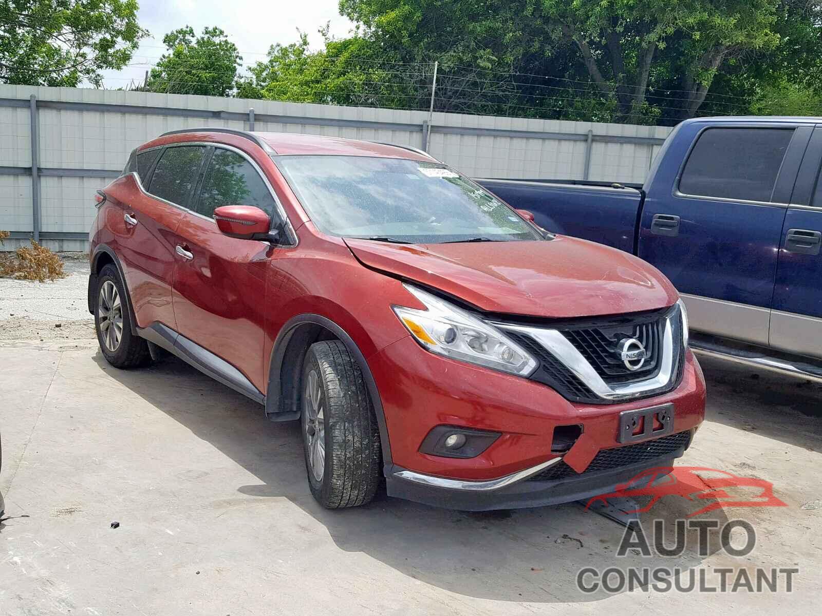 NISSAN MURANO 2016 - 5N1AZ2MGXGN125870