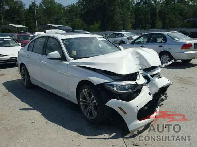 BMW 3 SERIES 2017 - WBA8B9G33HNU53753