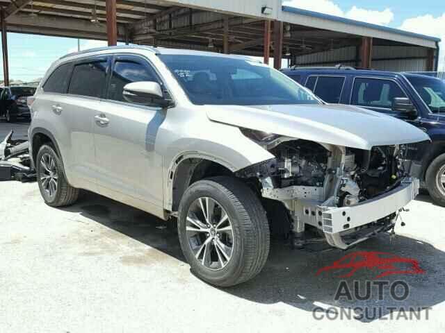 TOYOTA HIGHLANDER 2016 - 5TDKKRFH9GS164813