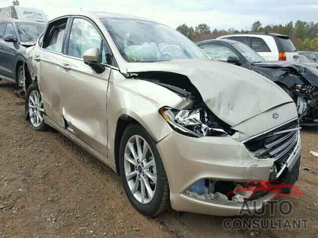 FORD FUSION 2017 - 3FA6P0H70HR107140