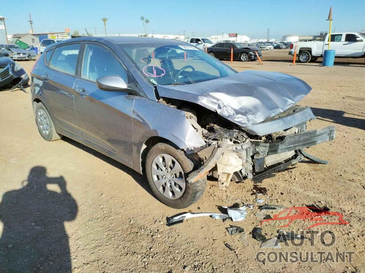 HYUNDAI ACCENT 2017 - KMHCT5AE7HU319486