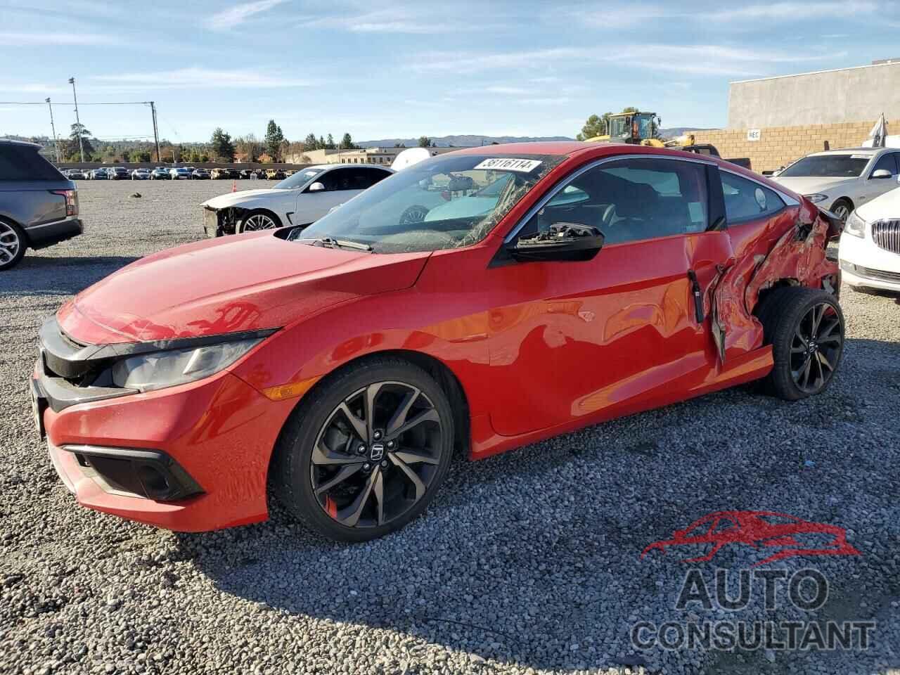 HONDA CIVIC 2019 - 2HGFC4B85KH310267