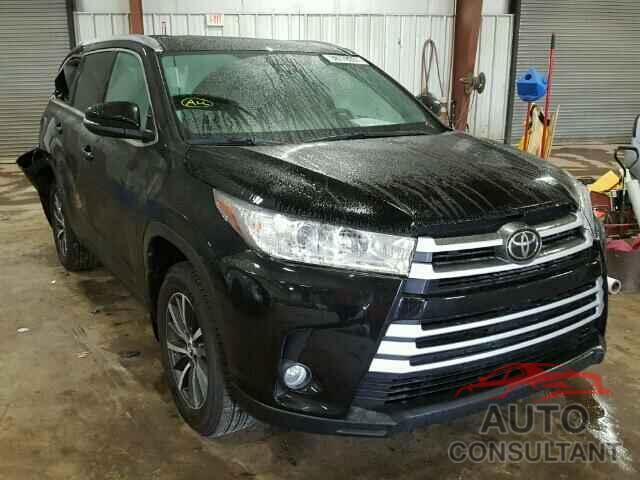 TOYOTA HIGHLANDER 2017 - 5TDJZRFH2HS418435