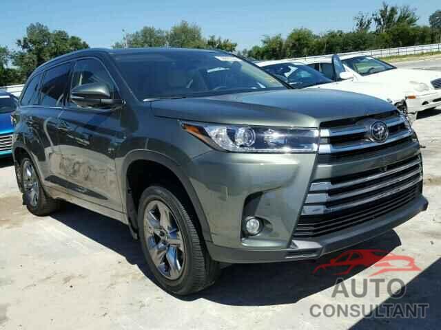 TOYOTA HIGHLANDER 2017 - 5TDDZRFH9HS413195