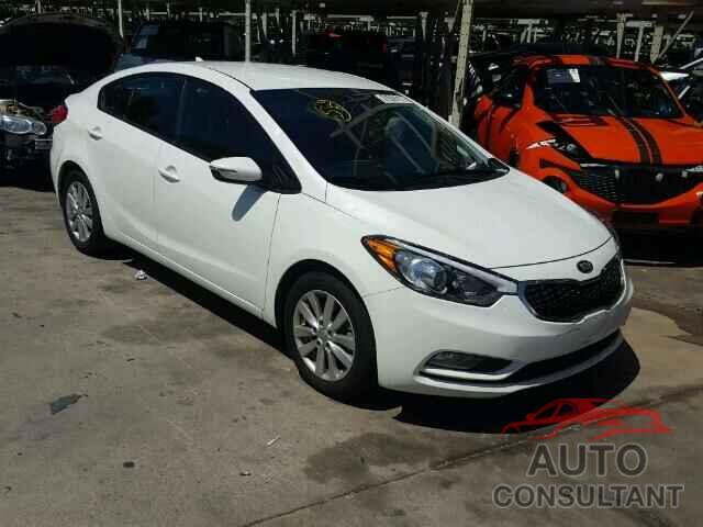 KIA FORTE 2016 - KNAFX4A60G5444277