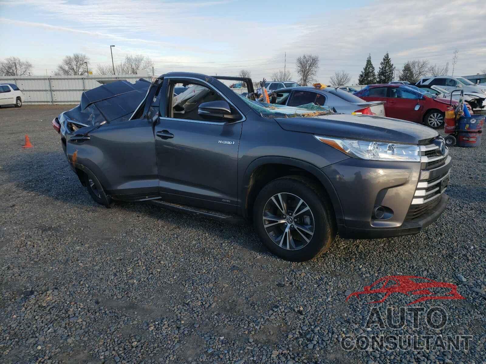 TOYOTA HIGHLANDER 2017 - 5TDBGRFH7HS025475
