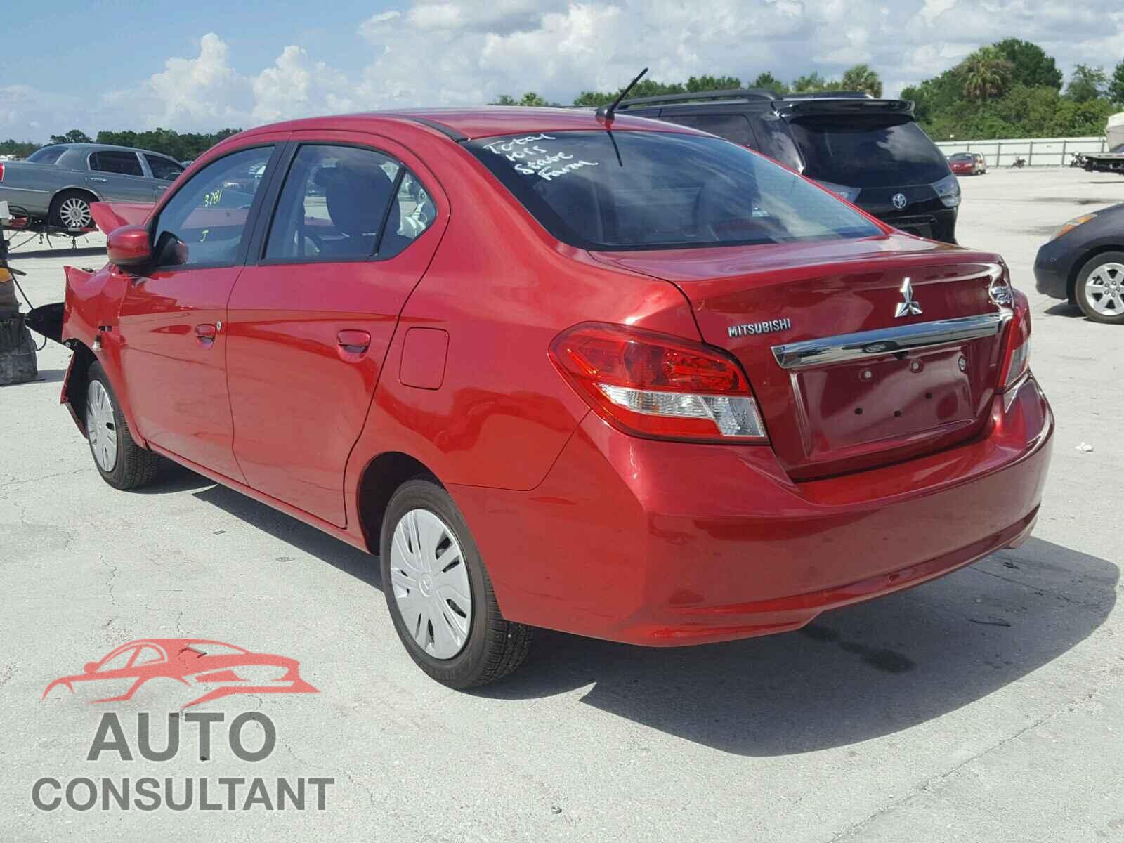 MITSUBISHI MIRAGE 2017 - ML32F3FJ9HHF18409