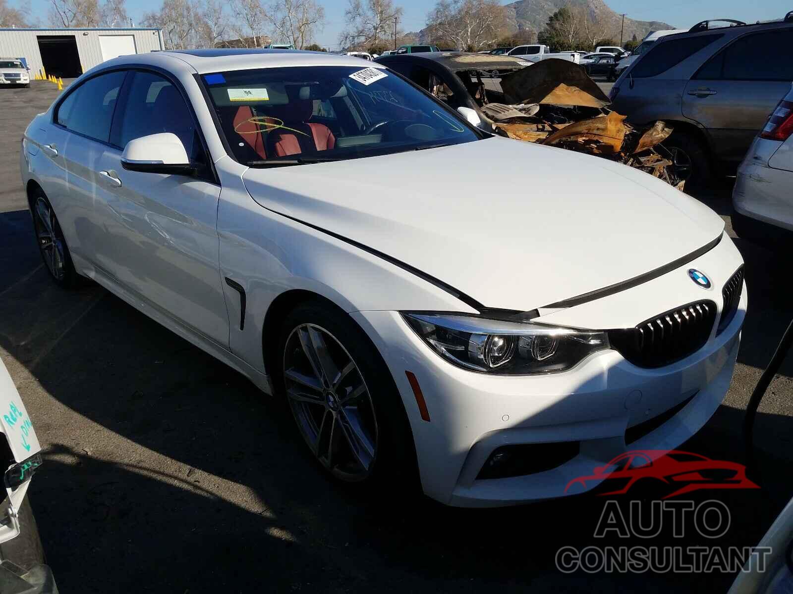 BMW 4 SERIES 2019 - WBA4J1C5XKBM12362