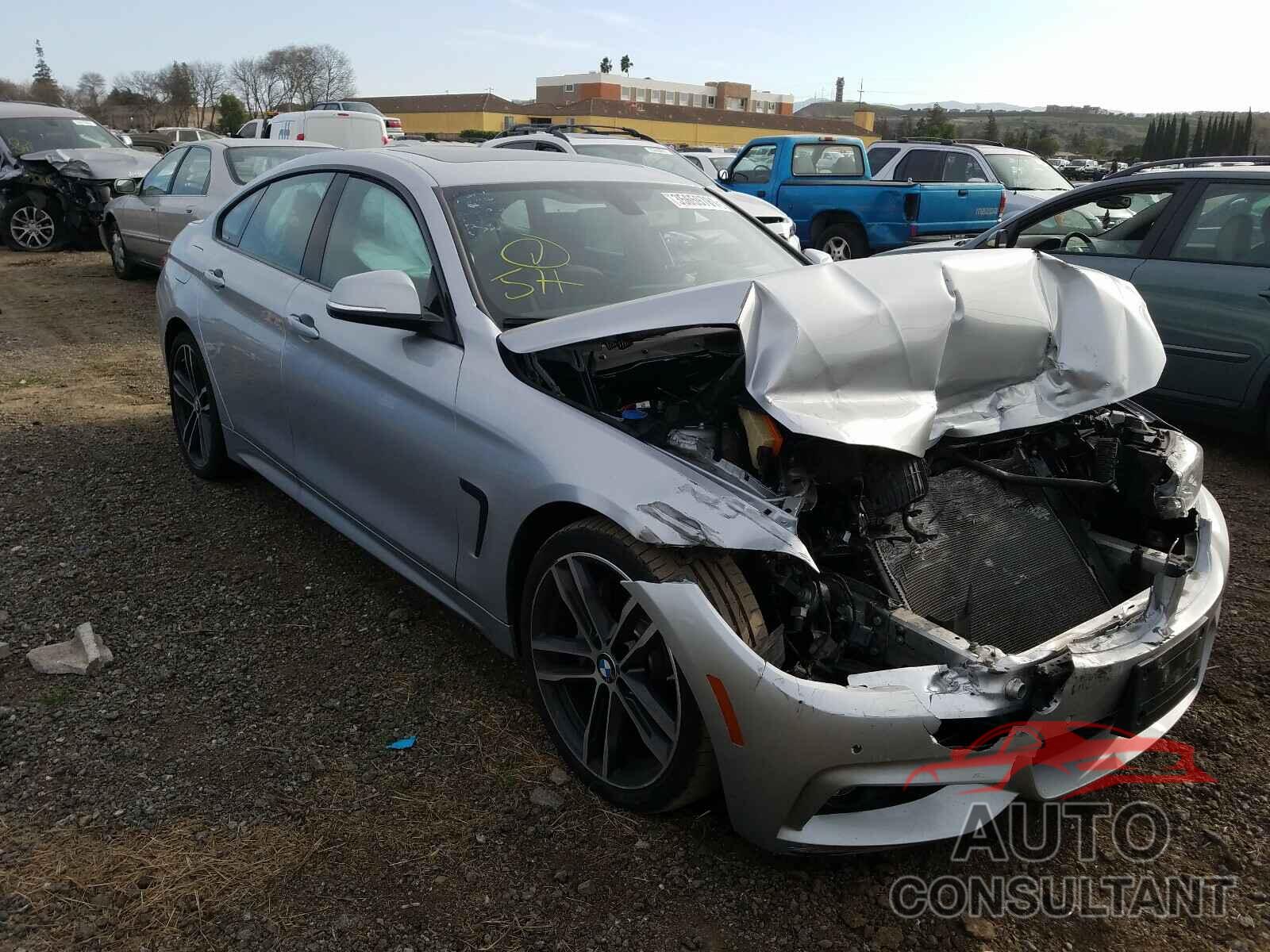 BMW 4 SERIES 2019 - WBA4J1C50KBM12726