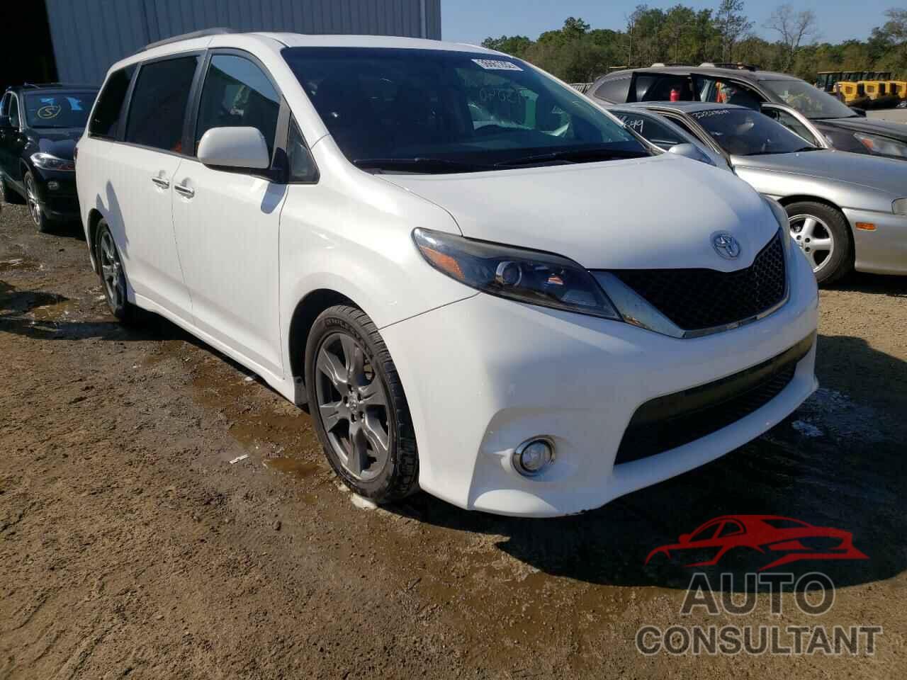 TOYOTA SIENNA 2017 - 5TDXZ3DC5HS896315