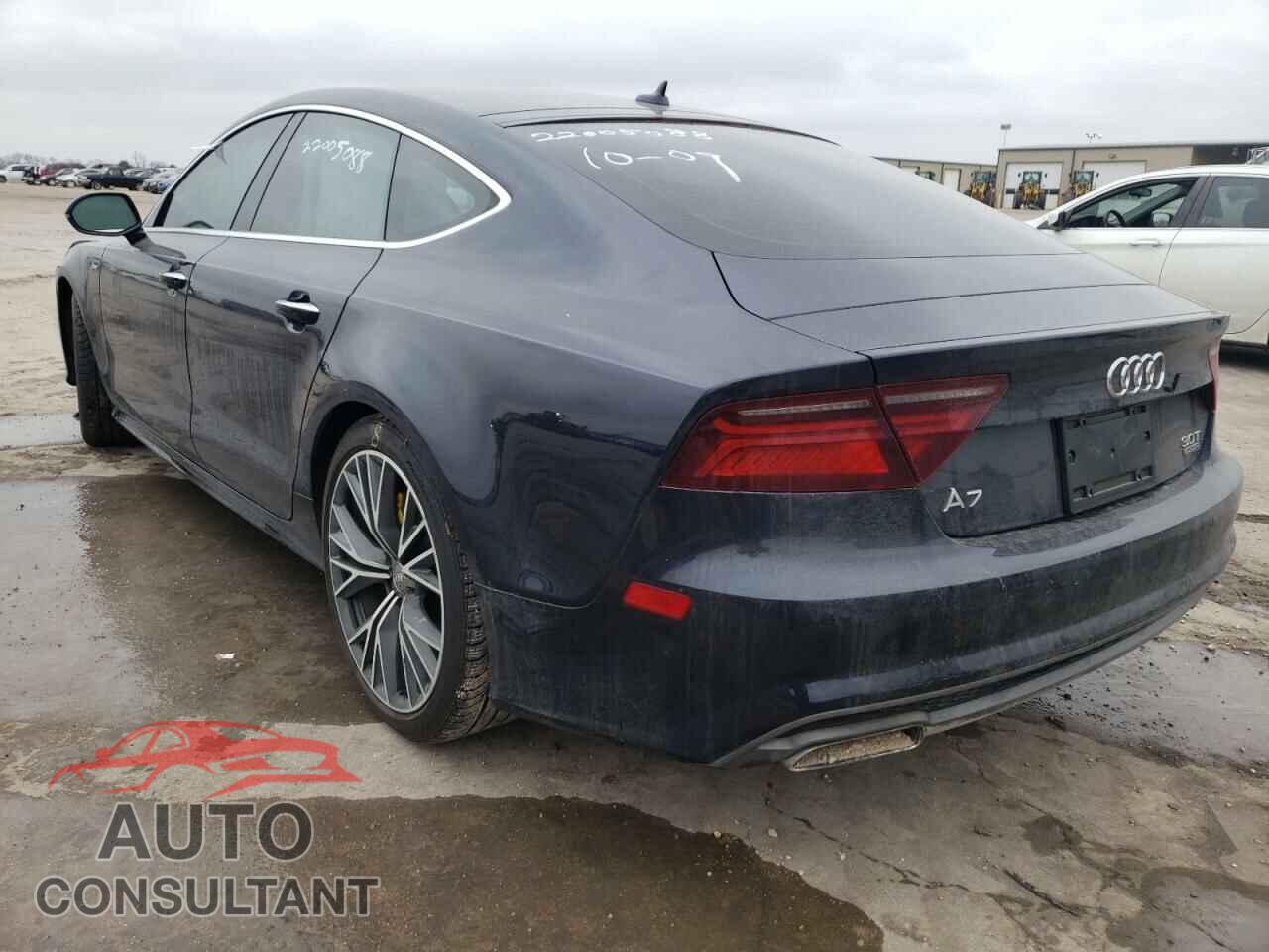 AUDI A7 2016 - WAU2GAFC0GN172373