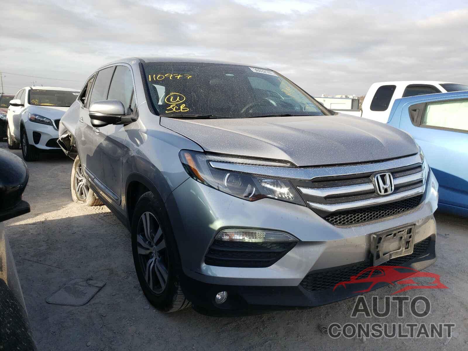 HONDA PILOT 2016 - 5FNYF6H37GB110977