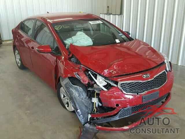 KIA FORTE 2015 - KNAFX4A69F5338084