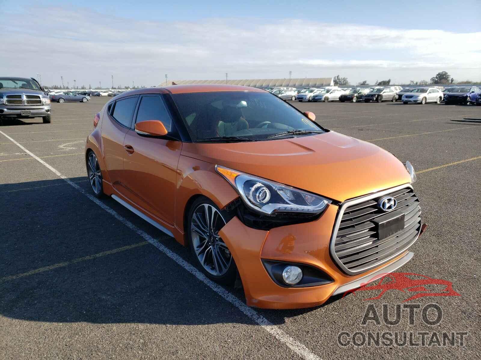 HYUNDAI VELOSTER 2016 - KMHTC6AE7GU285599