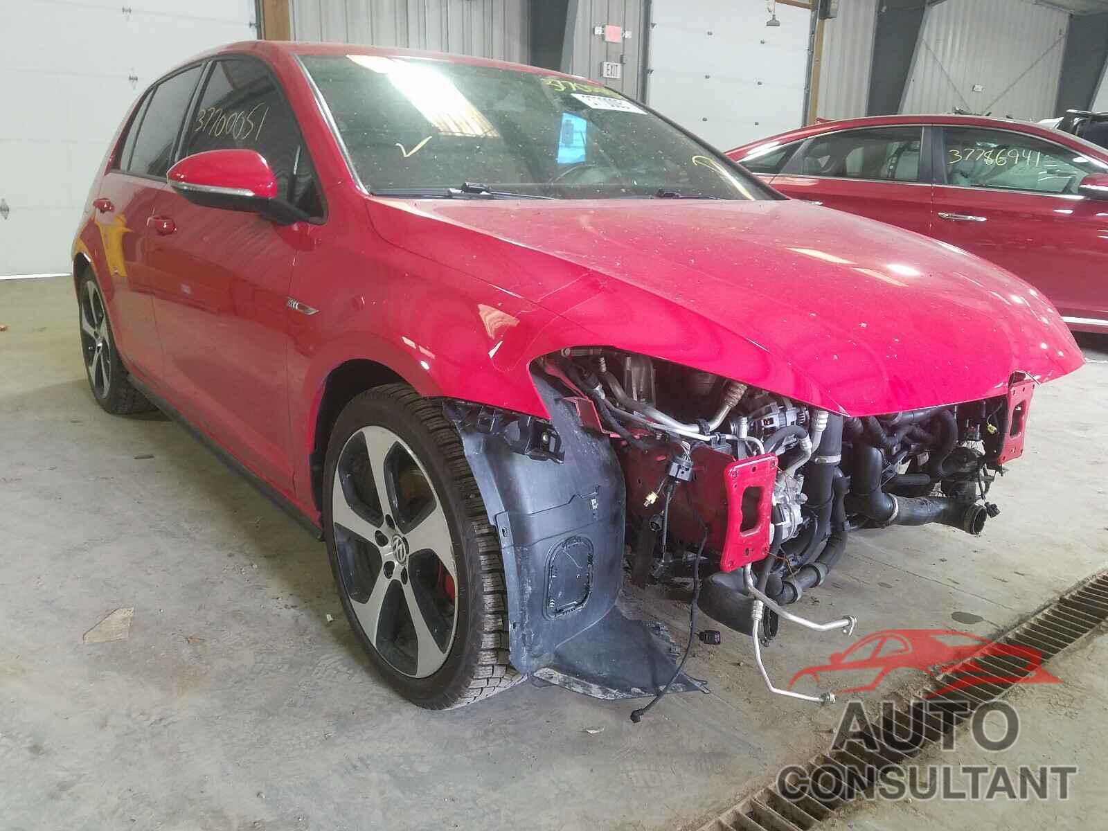 VOLKSWAGEN GTI 2017 - 3VW5T7AU1HM026202
