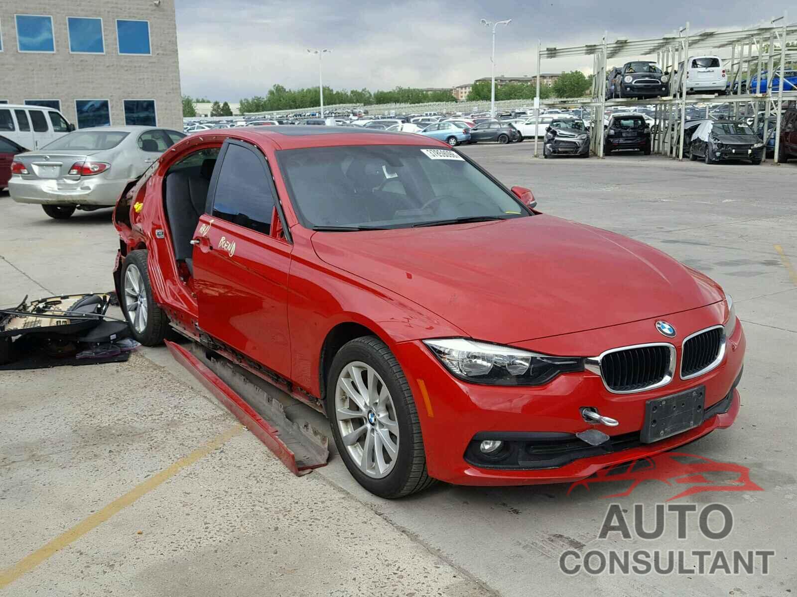 BMW 3 SERIES 2016 - WBA8A3C56GK551845