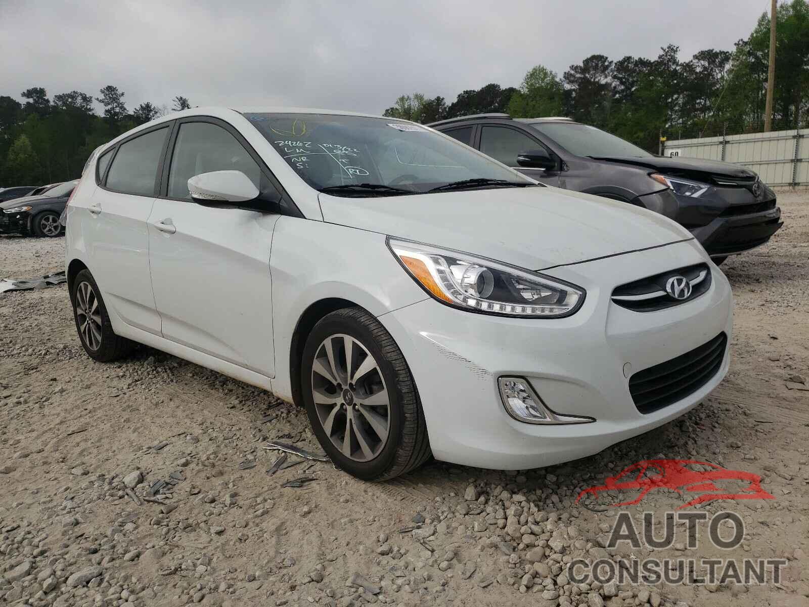 HYUNDAI ACCENT 2017 - KMHCU5AEXHU365584